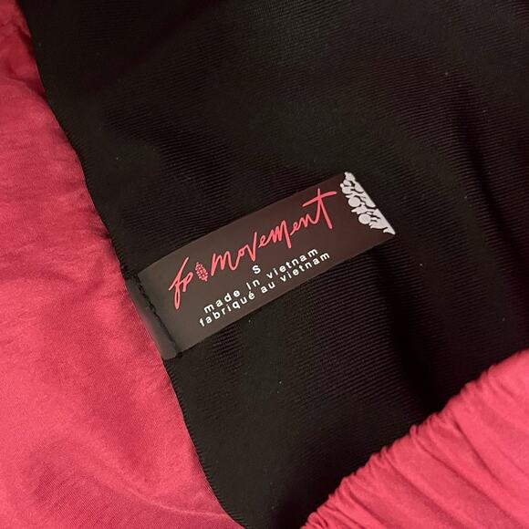 NWOT FP Movement Free People The Way Home Athletic Shorts Pink Women’s Size S - Picture 3 of 5